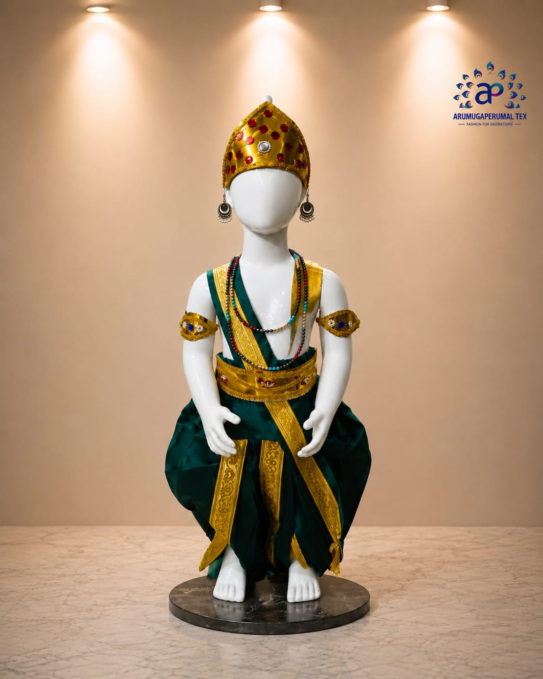 Kids Traditional Dhoti Costume Set